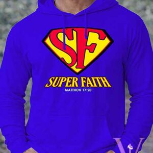 Super Faith Unisex Poly Hoodie