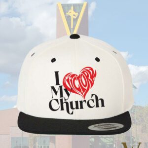I Love My Church Snapback Hat