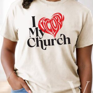 I Love My Church Tee - Ladies Fit